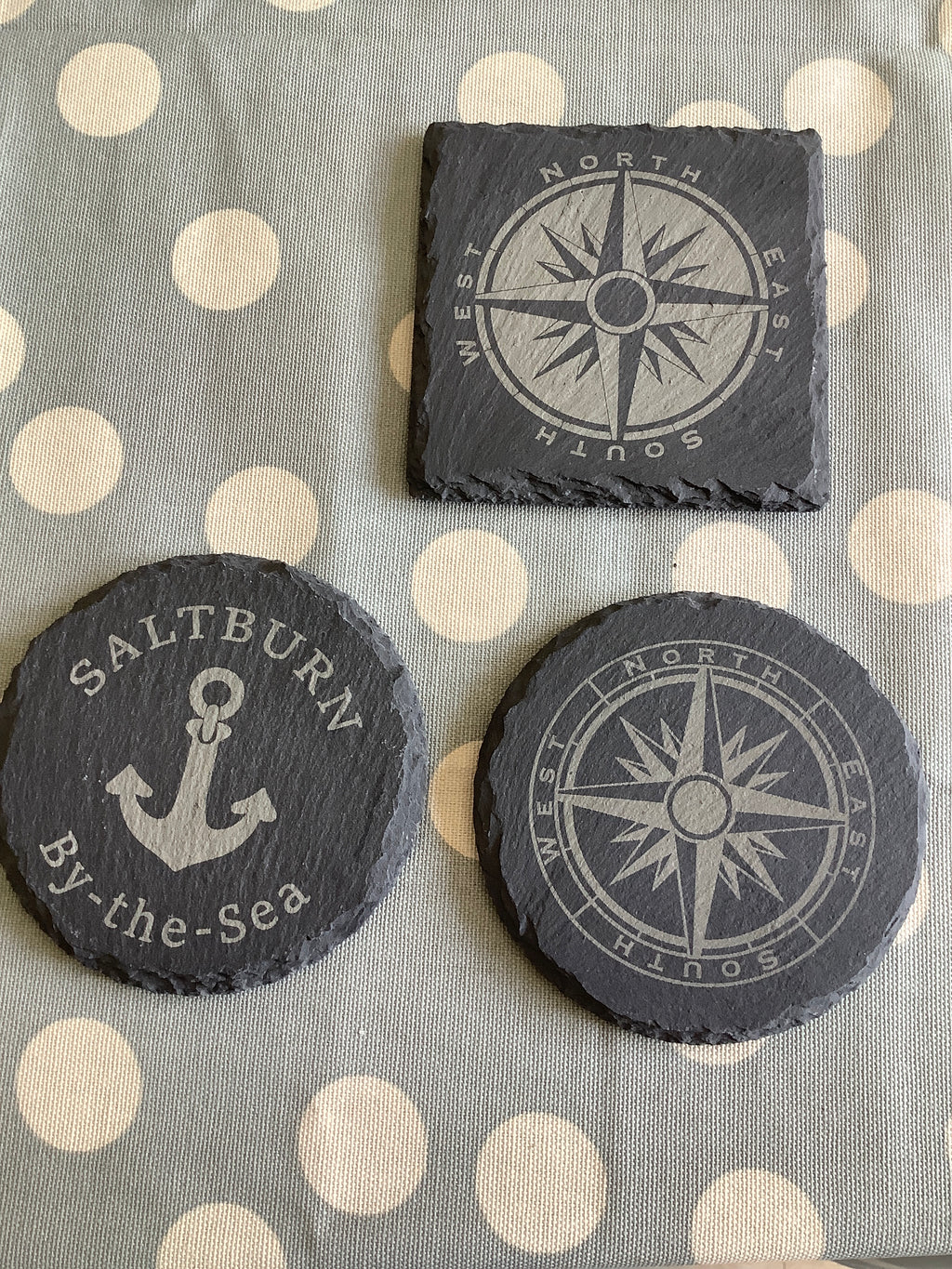 Slate Coaster — Coastal Design