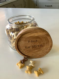 Paws for a Treat — Hand-Decorated Glass Jar