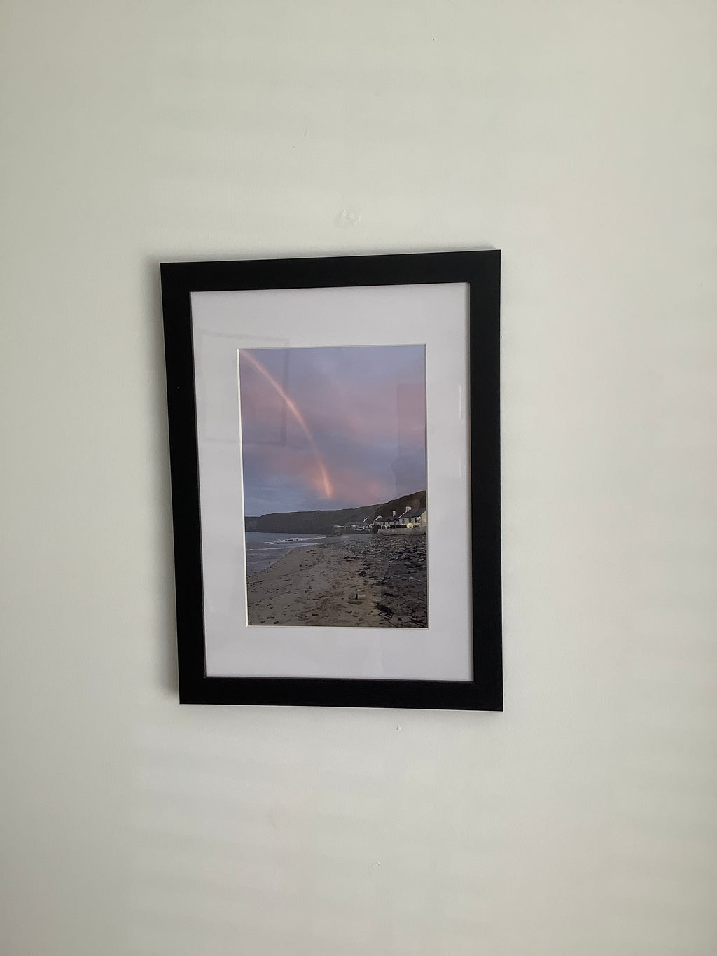 Rainbow Over The Ship — Coastal Photography Print | Saltburn-by-the-Sea