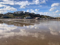 Saltburn from the beach including Pier