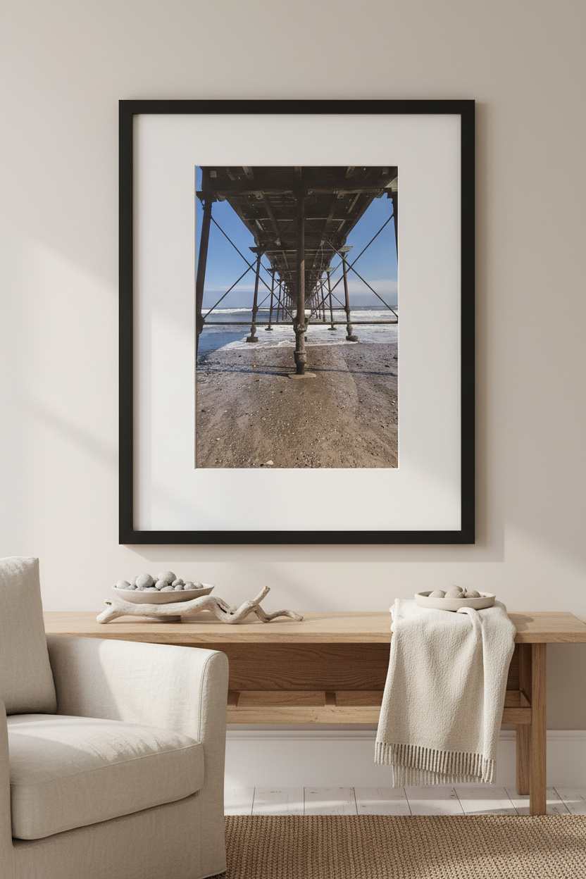 Symmetry Beneath the Pier Lifestyle Shot